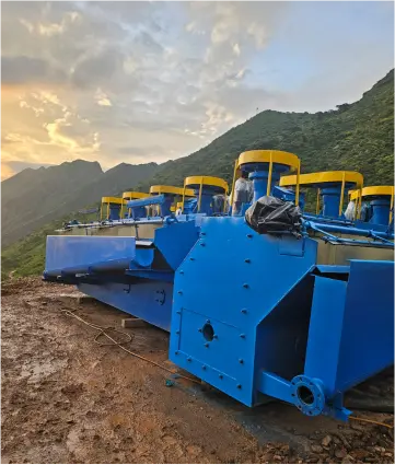 Celda de flotación Denver instalada en planta minera