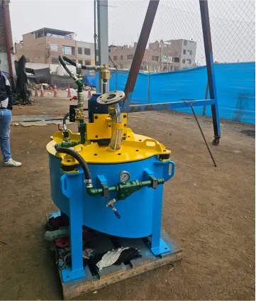 Concentrador gravimétrico industrial fabricado para planta minera