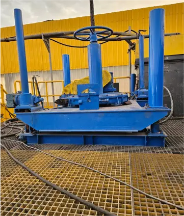 Mecanismo de rastras para espesador en planta minera